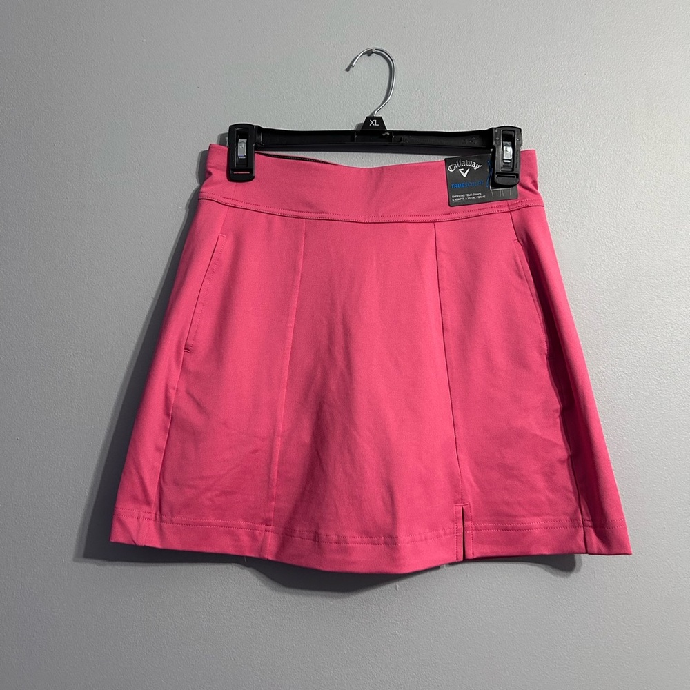 Pink Callaway golf skirt